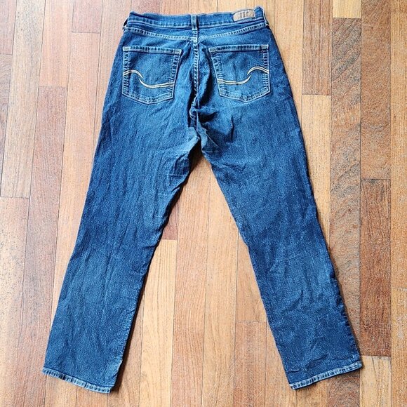 Signature by Levi Strauss Faded Wash Curvy Straight Jeans Size W29 L32 - Picture 13 of 16